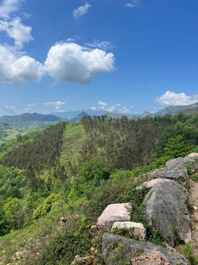 Apartamentos La Cabana Del Cerro Alto Becena Bagian luar foto