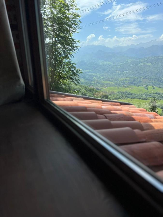 Apartamentos La Cabana Del Cerro Alto Becena Bagian luar foto