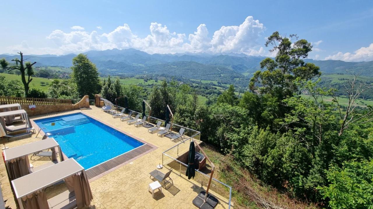 Apartamentos La Cabana Del Cerro Alto Becena Bagian luar foto